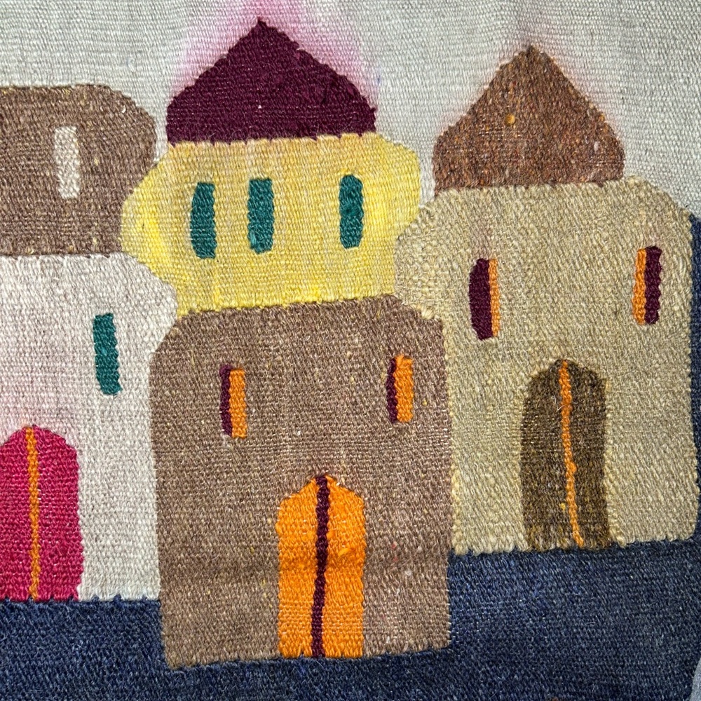 Wool Kilim Rug/Tapestry - Picture 3 of 3